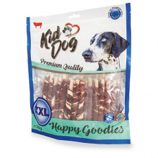 KIDDOG hovädzí steak na byvolej tyčinke - 8 mm/12 cm 500 g KIDDOG hovädzí steak na byvolej tyčinke - 8 mm/12 cm 500 g