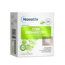 Novativ Organic Zinc 60 kapslí