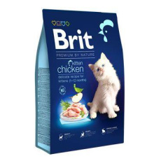 Brit Premium Cat by Nature Kitten Chicken 8kg poškodený 