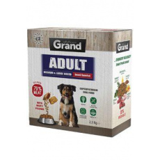 GRAND Dry Adult medium&large breed hovězí 2,5kg