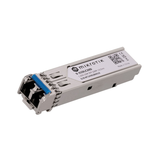 Mikrotik S-31DLC20D síťový transceiver modul 1250 Mbit/s SFP 1310 nm