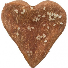 DentaFun Chicken Love, srdcia z byvolej kože balené kuracím mäsom [150 ks], 6 cm / 25 g