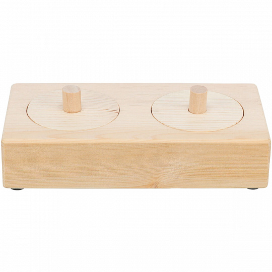 Snack Box - interaktívna hra pre králiky, 14 x 3 x 7 cm, drevo