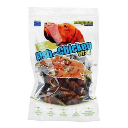 Magnum Fish with Chicken wrap 80g