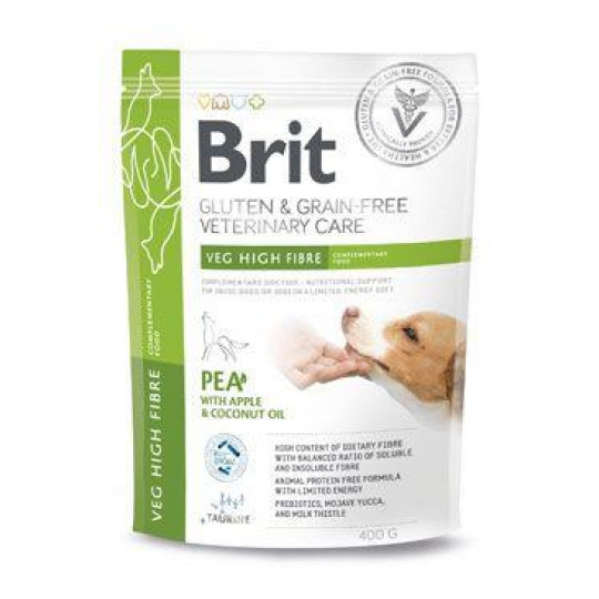 Brit VD Dog GF Veg High Fibre 400g Brit VD Dog GF Veg High Fibre 400g