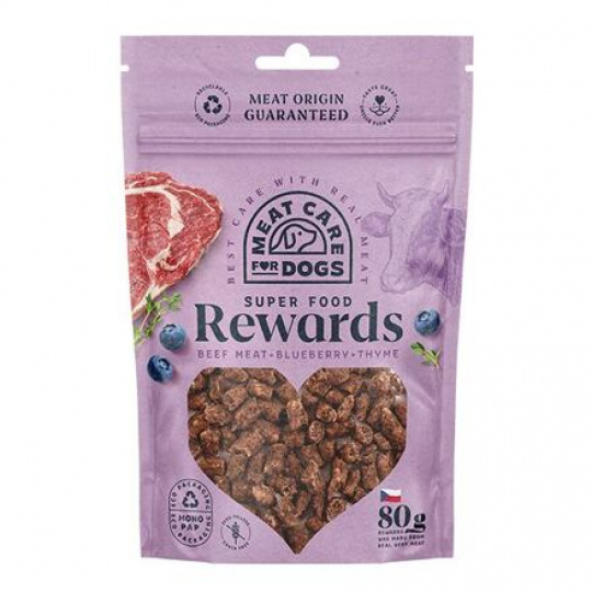 REWARDS DOG hovězí s borůvkou a tymiánem, 80 g