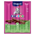 VITAKRAFT CatStick Mini Chicken with grass - pamlsek pro kočky - 3 kusů