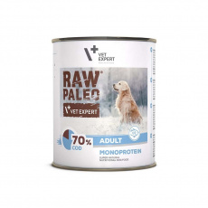 RAW PALEO Adult Monoprotein Cod - vlhké krmivo pro psy - 800 g