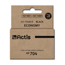 Actis KH-704BKR (náhradní inkoust HP 704 CN692AE; standardní; 15 ml; černý)