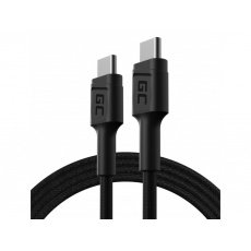 Green Cell KABGC30 USB kabel USB 2.0 1,2 m USB C Černá