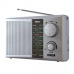 Přenosné rádio N'oveen PR451 Stříbro