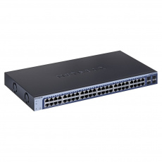 NETGEAR GS748T Řízený L2+ Gigabit Ethernet (10/100/1000) Modrá