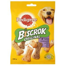 Maškrta Mars PEDIGREE dog Biscrok s hovädzím & kuracím mäsom a jahňacou príchuťou 200 g