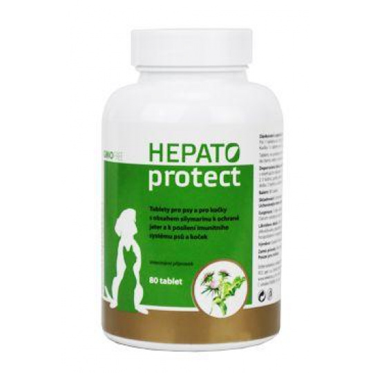 HEPATOprotect tablety pre psy a mačky 80tbl HEPATOprotect tablety pre psy a mačky 80tbl