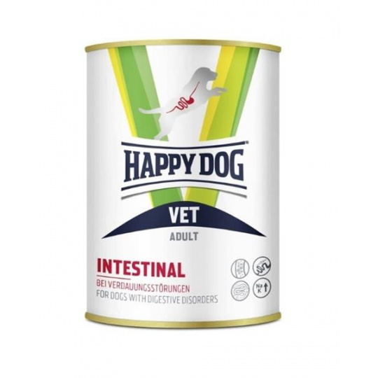 Happy Dog VET DIET - Intestinal - pri tráviacich poruchách konzerva 400 g Happy Dog VET DIET - Intestinal - pri tráviacich poruchách konzerva 400 g