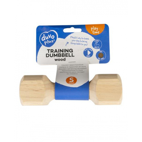 Hračka DUVO+ Činka drevená na aportovanie S - 16,5x5x5cm -150g Hračka DUVO+ Činka drevená na aportovanie S - 16,5x5x5cm -150g