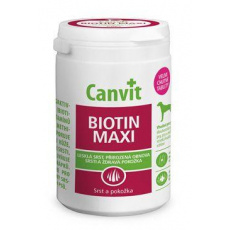 Canvit Biotin Maxi pro psy ochucený 500g