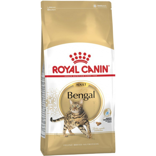 Royal Canin Bengal Adult suché krmivo pro kočky 2 kg Dospělý jedinec Drůbež, Zeleninová