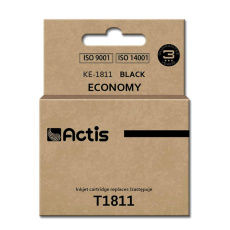 Actis KE-1811 inkoust (náhrada za Epson T1811; standardní; 18 ml; černý)