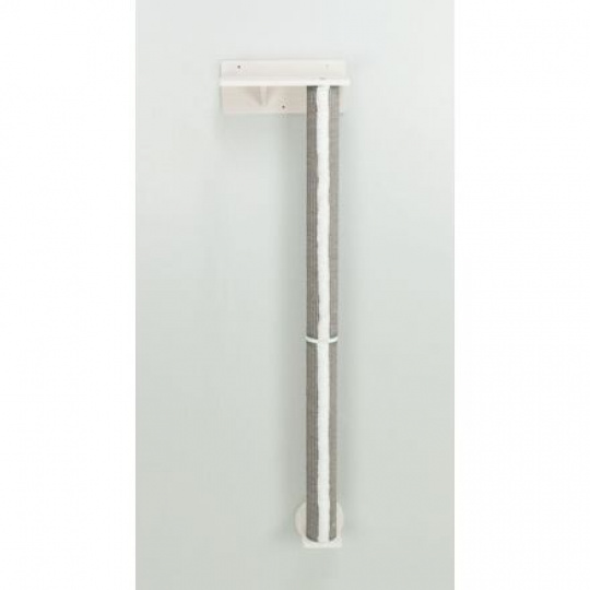 Lezecký set na stenu 1, 2 x sisal stĺpik, 35 x 150 x 25 cm, biela/sivá Lezecký set na stenu 1, 2 x sisal stĺpik, 35 x 150 x 25 cm, biela/sivá