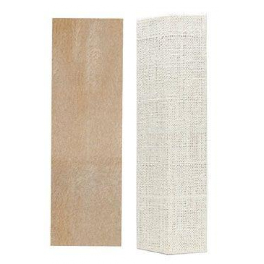 Škrabadlo na stenu rohové 80cm béžová KAR Škrabadlo na stenu rohové 80cm béžová KAR