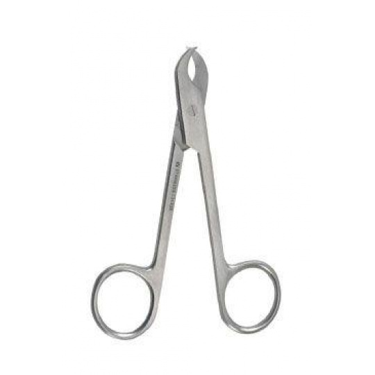 Kliešte na pazúriky bočné, nožnicové 11cm Kruuse