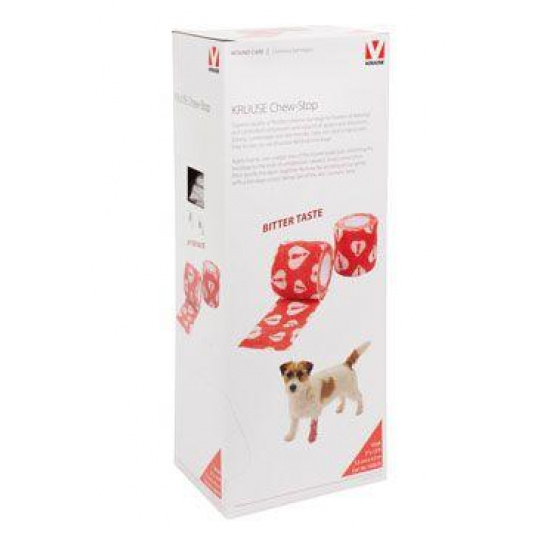 Bandáž KRUUSE Chew-Stop 7,5 cm x 4,5 m, 10 ks