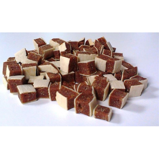 Pamlsok Salač Kostička kačacia treska mini 100 g Pamlsok Salač Kostička kačacia treska mini 100 g