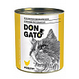 Don Gato cat konz. hydina 850g