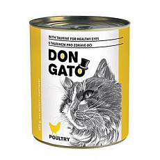 Don Gato cat konz. hydina 850g Don Gato cat konz. hydina 850g
