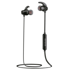 Aiwa ESTBT-400BK sluchátka / náhlavní souprava Sluchátka s mikrofonem Bezdrátový Do ucha, Šňůra kolem krku Hovory/hudba Bluetooth Černá