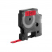 DYMO D1 Standard - Black on Red - 9mm páska pro tvorbu štítků Černá na červené