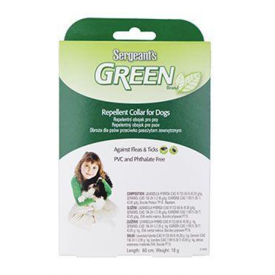 Sergeanťs Green obojok pre psy 60cm 1ks