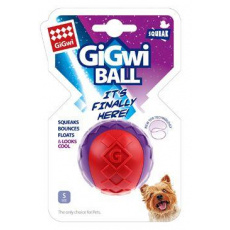 Hračka pes GiGwi Ball loptička S červeno/purpurový Hračka pes GiGwi Ball loptička S červeno/purpurový
