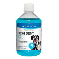 Francodex Fresh Dent 2v1 pre psy a mačky 500ml