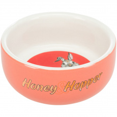 Keramická miska Honey-Hopper pre morča, králika 250ml/11cm
