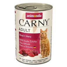 Animonda konz. mačka CARNY Adult hovädzie srdce 400g Animonda konz. mačka CARNY Adult hovädzie srdce 400g