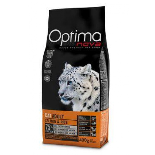 Optima Nova Cat Adult salmon & rice 8kg Optima Nova Cat Adult salmon & rice 8kg