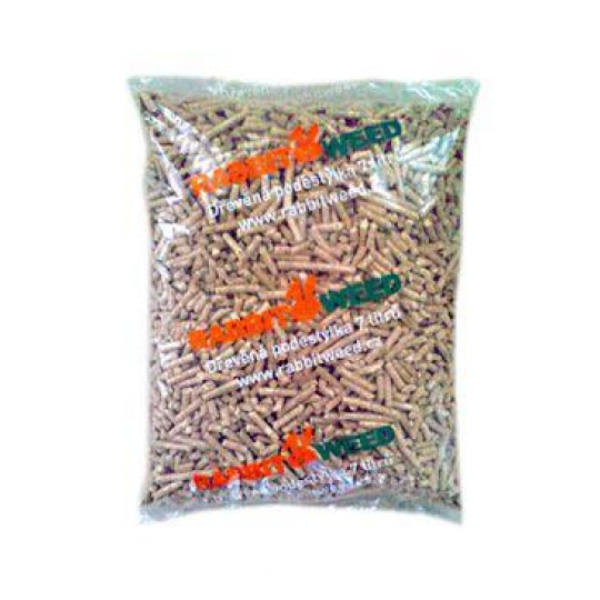 Podstielka drevená mäkká smrek. RabbitWeed 7l Podstielka drevená mäkká smrek. RabbitWeed 7l