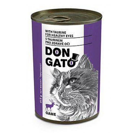 Don Gato cat konz. zverinová 415g
