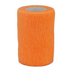 Elastická bandáž. CVET 7,5cmx4,5m oranžové 1ks