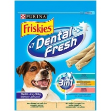 FRISKIES dog Dental Fresh 3v1 pre malé psy  110 g