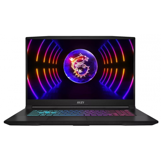 MSI Katana 17 B13VEK-1261XPL Intel® Core™ i7 i7-13620H Laptop 17,3" Full HD 16 GB DDR5-SDRAM 1 TB SSD NVIDIA GeForce RTX 4050 Wi-Fi 6 (802.11ax) NoOS Černá