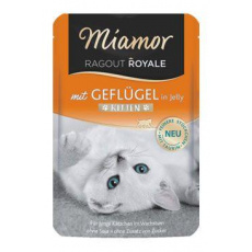 Miamor Cat Ragout Junior kapsička hydina v želé 100g Miamor Cat Ragout Junior kapsička hydina v želé 100g