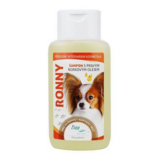Šampón Bea Ronny norkový pre psy a mačky 220ml