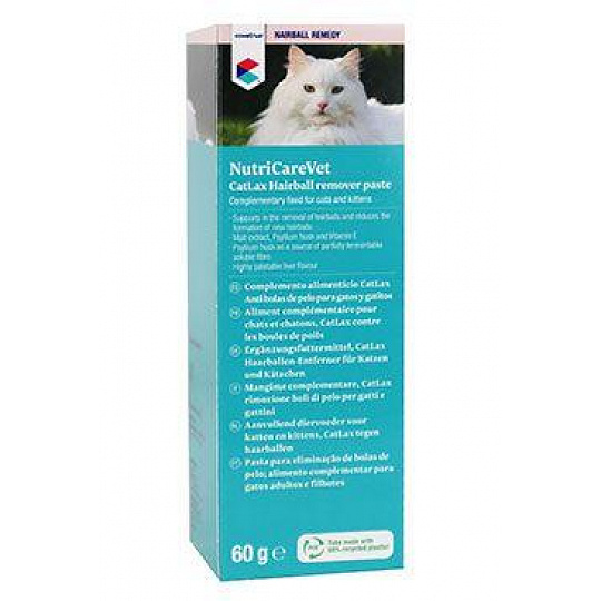 Pasta laxatívna CatLax hairball remov. NutriCareVet60g