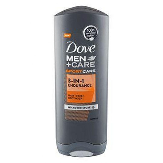 Dove Men+Care sprchový gél Sportcare 3v1 Endurance 250ml