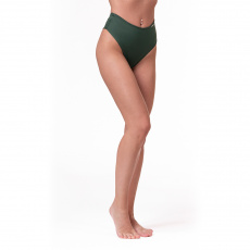 High Waist Retro Bikini spodný diel Green - NEBBIA