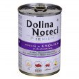 DOLINA NOTECI Premium Rich in králík s brusinkami - vlhké krmivo pro psy - 400 g