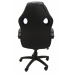 Topeshop FOTEL ENZO CZERŃ kancelářská a počítačová židle Polstrované sedadlo Polstrovaná zádová opěrka